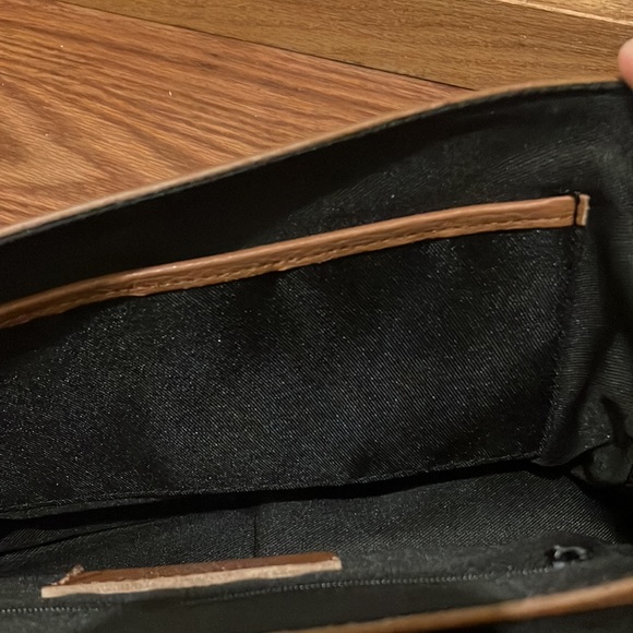 NWT Lia Numa made in Italy genuine leather bag braided strap optional crossbody - Picture 10 of 14